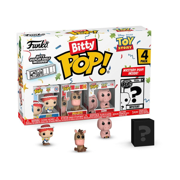 Funko Bitty Pop! 4-Pack: Disney/Pixar: Toy Story - Jessie - flash vidéo