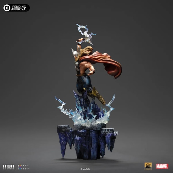 Iron Studios - Deluxe BDS Art Scale 1/10 - Marvel - Thor "Infinity Gauntlet" Statue 44cm - flash vidéo
