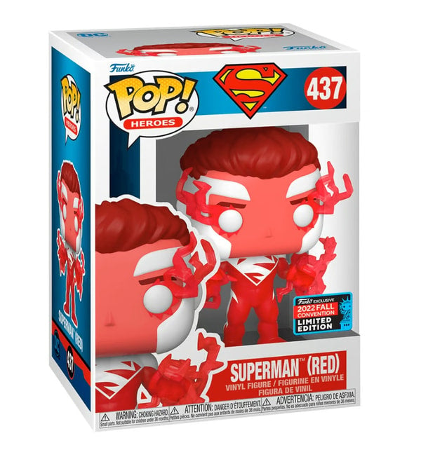 Funko Pop! Heroes: Superman (Red) - Convention Limited Edition - flash vidéo