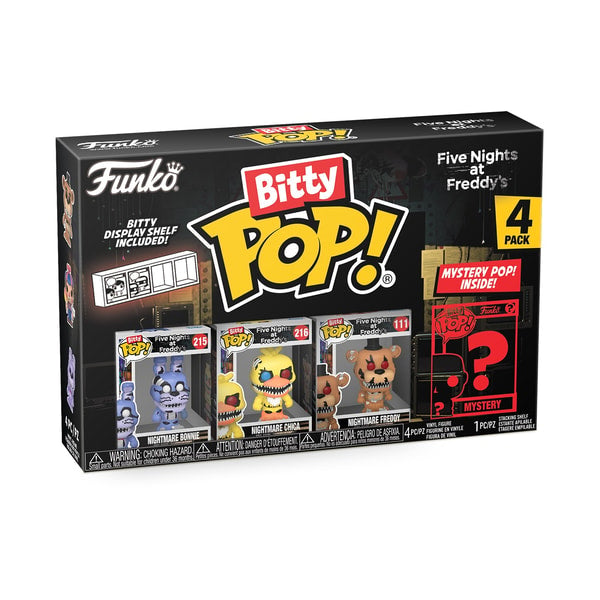 Funko Bitty Pop! 4-Pack: Five Nights at Freddy's - Nightmare Bonnie - flash vidéo