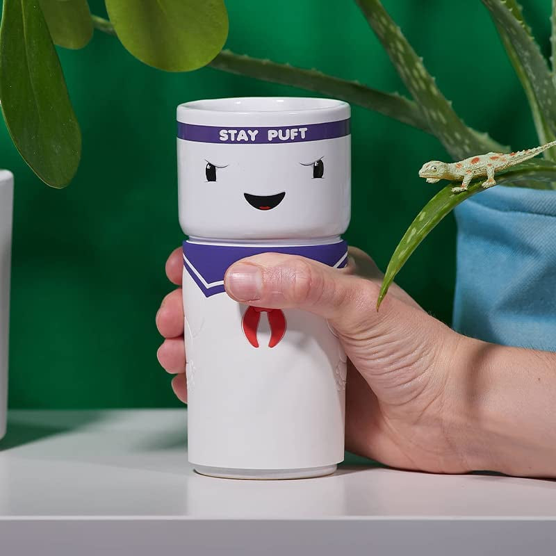 SOS Fantômes - Mug isotherme réutilisable Coscup Bibendum Chamallow Stay Puft