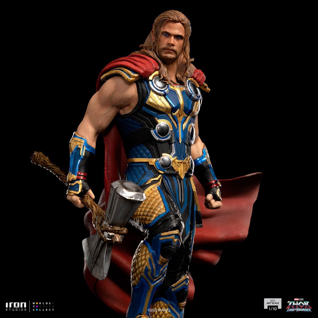 Iron Studios - BDS Arts Scale 1/10 - Marvel - Thor: Love and Thunder - Thor Statue 26cm - flash vidéo