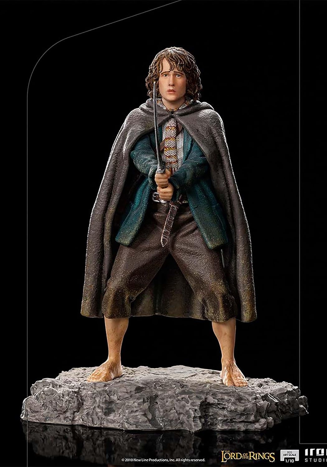 Iron Studios - BDS Arts Scale 1/10 - The Lord of the Rings - Pippin Took Statue 12cm - flash vidéo