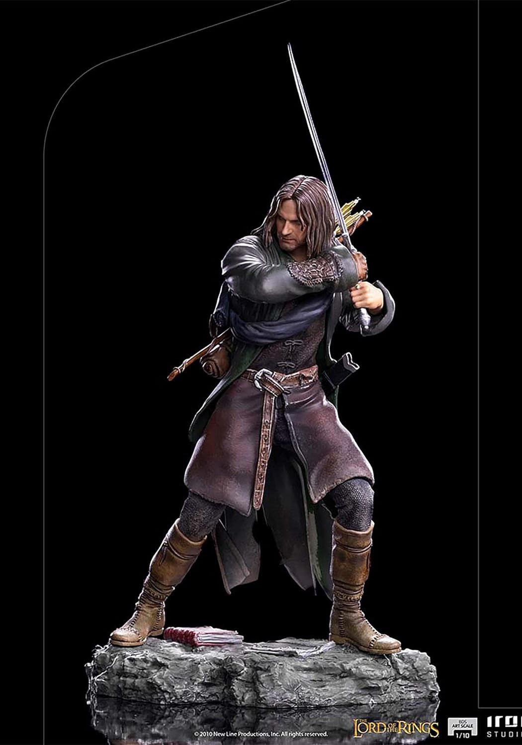 Iron Studios - BDS Arts Scale 1/10 - The Lord of the Rings - Aragorn Statue 24cm - flash vidéo