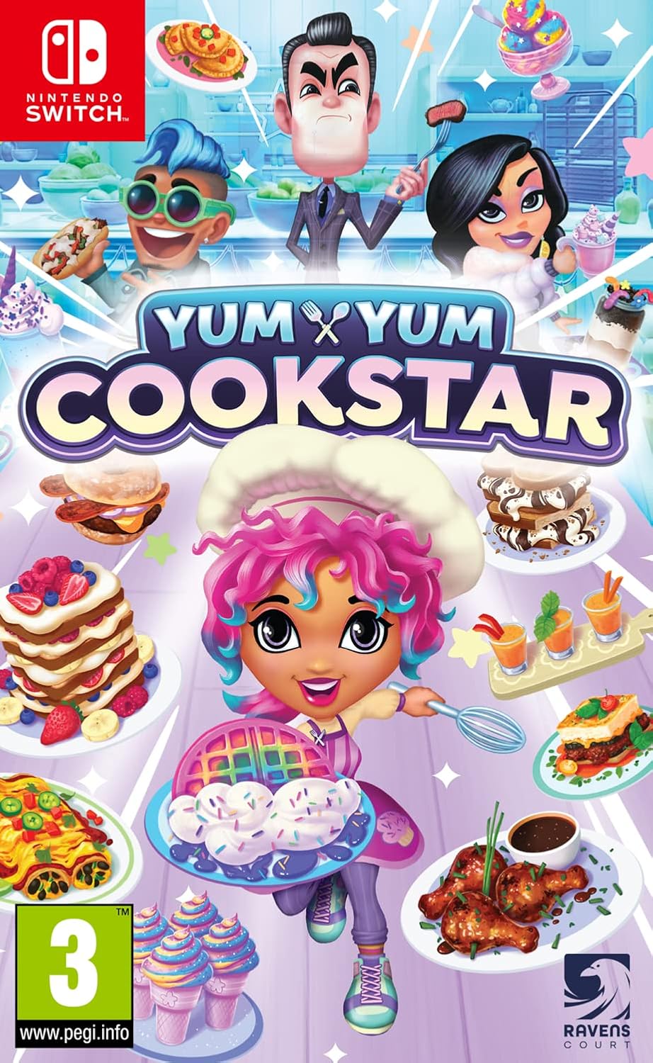 Yum Yum Cookstar - flash vidéo