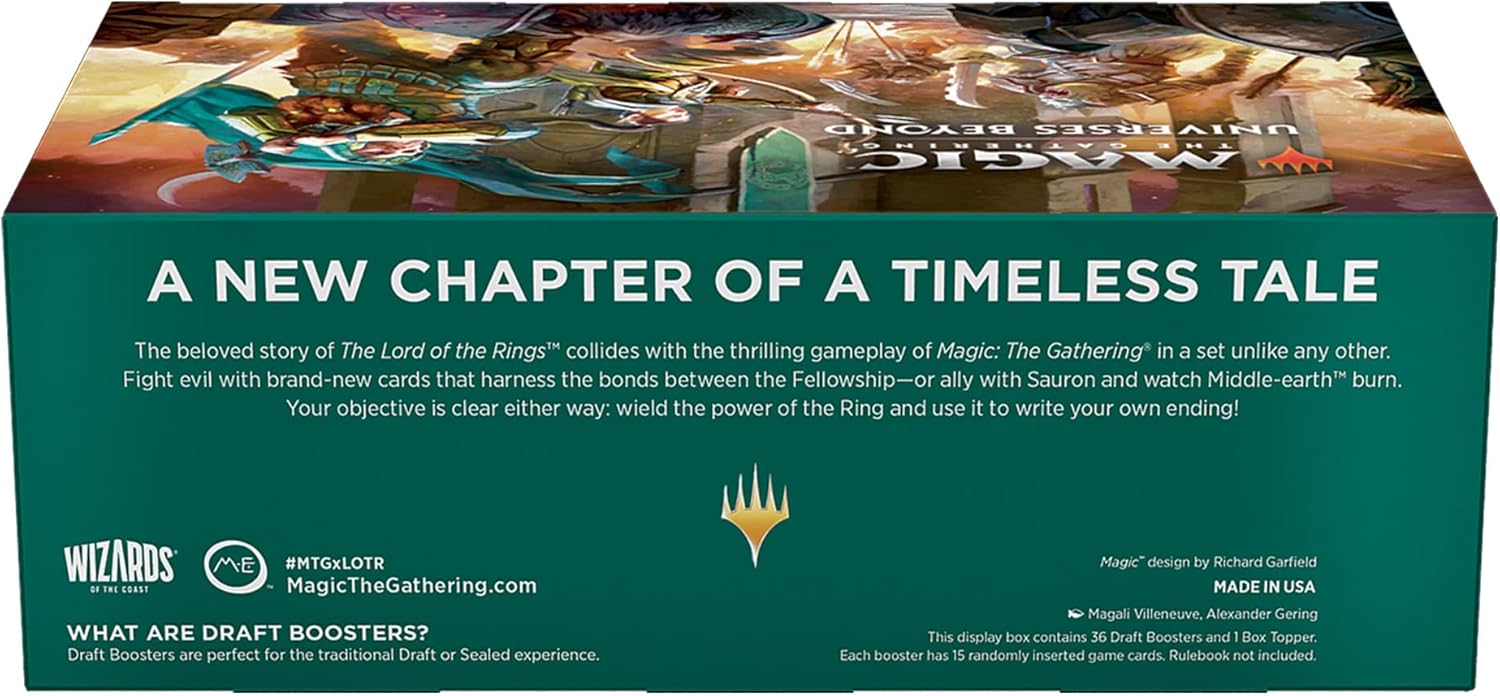 Magic: The Gathering - The Lord of the Rings: Tales of Middle-earth Draft Booster Display (36 Boosters) - flash vidéo