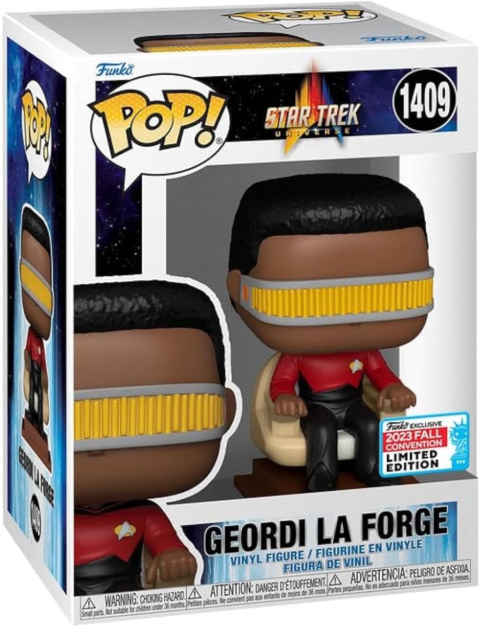 Funko Pop! TV: Star Trek: Universe - Geordi La Forge - Convention Limited Edition - flash vidéo