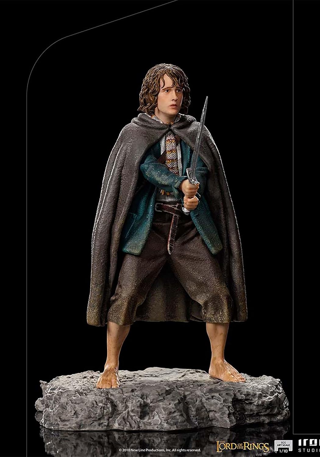 Iron Studios - BDS Arts Scale 1/10 - The Lord of the Rings - Pippin Took Statue 12cm - flash vidéo