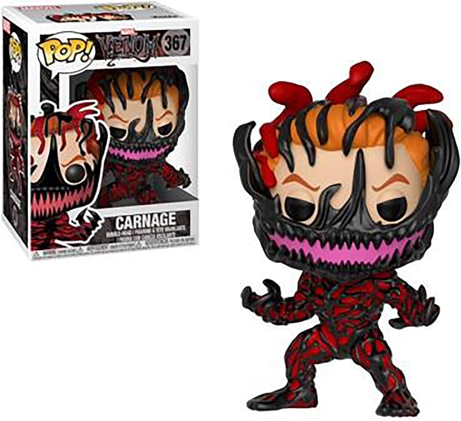 Funko Pop! Marvel Venom Carnage ENG Merchandising - flash vidéo