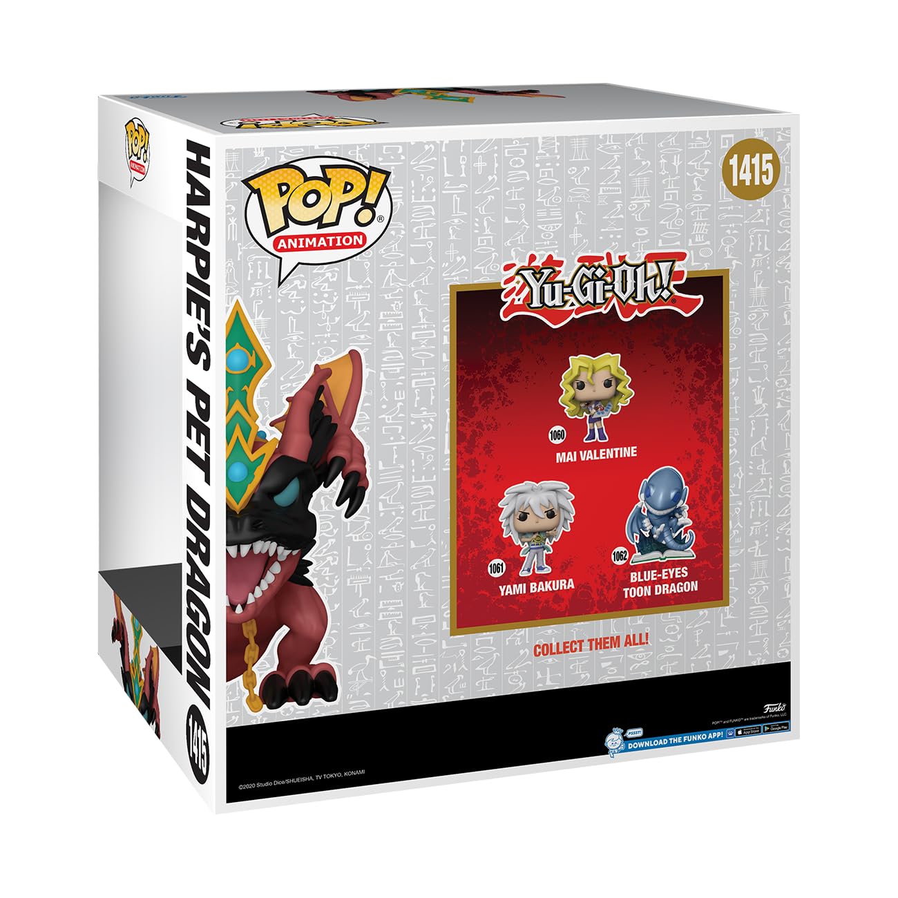 Funko Pop! Jumbo: Yu-Gi-Oh! - Harpie's Pet Dragon 10" Super Sized Pop! - flash vidéo