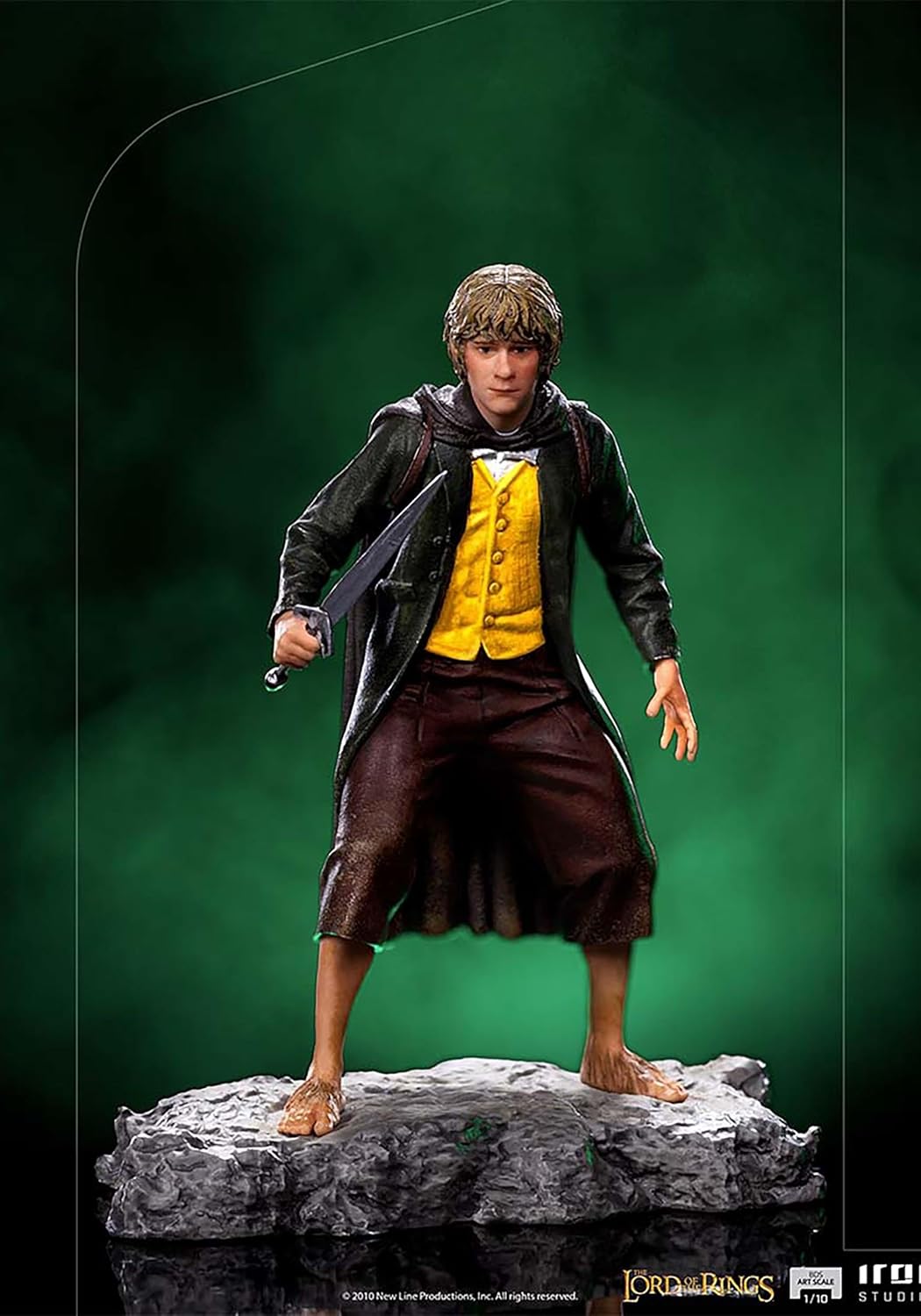 Iron Studios - BDS Arts Scale 1/10 - The Lord of the Rings - Merry Brandybuck Statue 12cm - flash vidéo