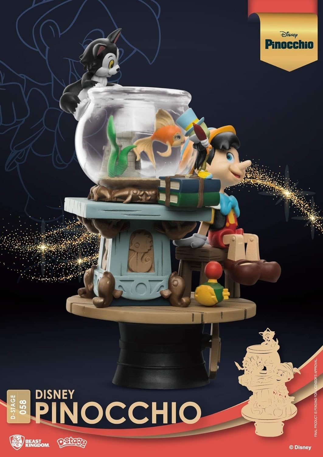 Disney - Diorama-058 - Pinocchio - flash vidéo