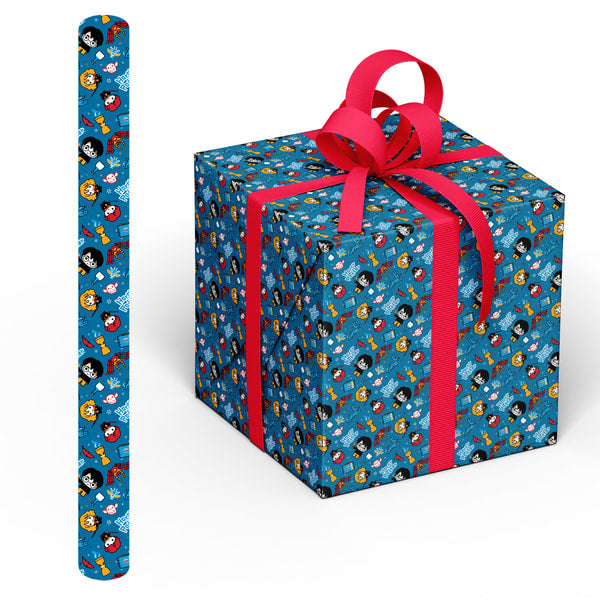 Harry Potter - Papier cadeau Chibi 70cm x 200cm - flash vidéo