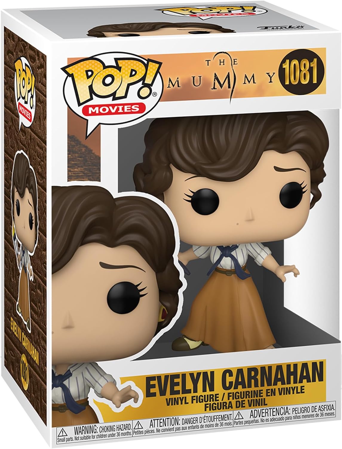 Funko Pop! Movies: The Mummy - Evelyn Carnahan ENG Merchandising - flash vidéo