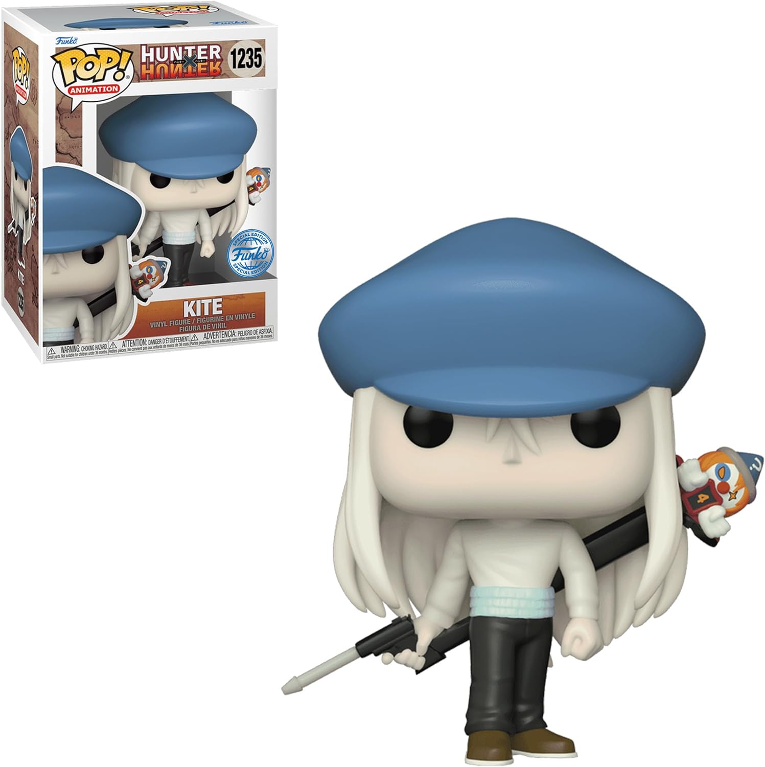 Funko Pop! Animation: Hunter X Hunter- Kite with gun - Smartoys Exclusive - flash vidéo