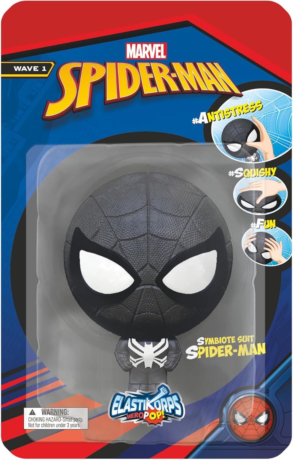 Elastikorps HeroPop - Marvel - Symbiote Spider-Man
