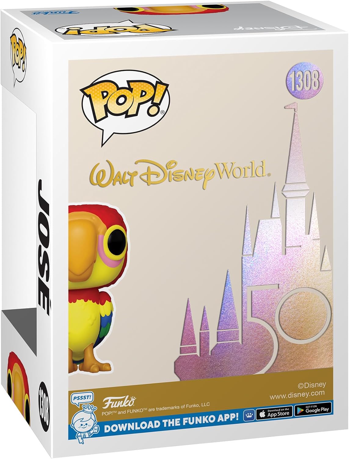 Funko Pop! Disney: Walt Disney World 50th Anniversary - Parrot Jose ENG Merchandising - flash vidéo