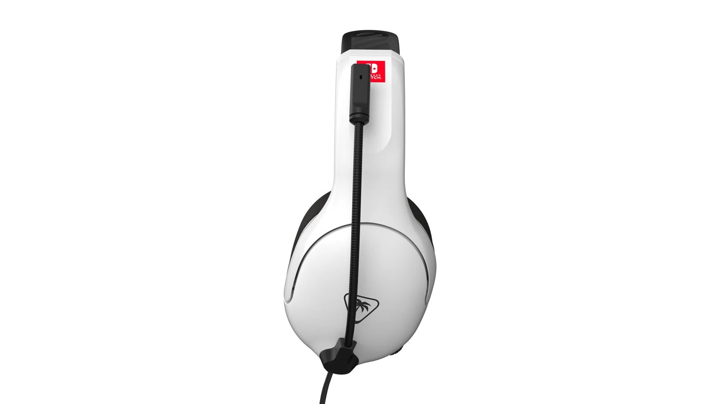 Turtle Beach - Casque de jeu filaire Airlite Fit Noir et Blanc pour Nintendo Switch, Switch Lite et Switch modèle OLED