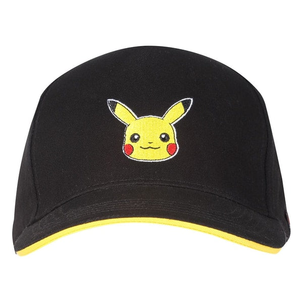 Nintendo - Pokémon - Casquette de Baseball Badge Pikachu - flash vidéo