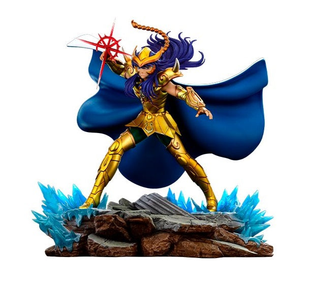 Iron Studios - Art Scale 1/10 - Saint Seiya - Scorpio Milo Statue 24cm - flash vidéo