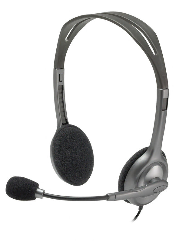 Logitech Casque stéréo filaire H110