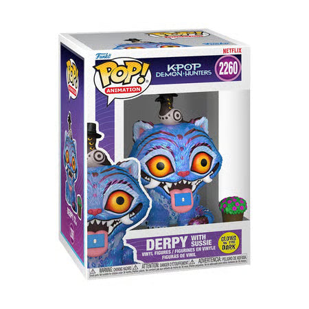 Funko Pop! Movies: K-Pop Demon Hunters - Derpy with Sussie (Glow in the Dark)