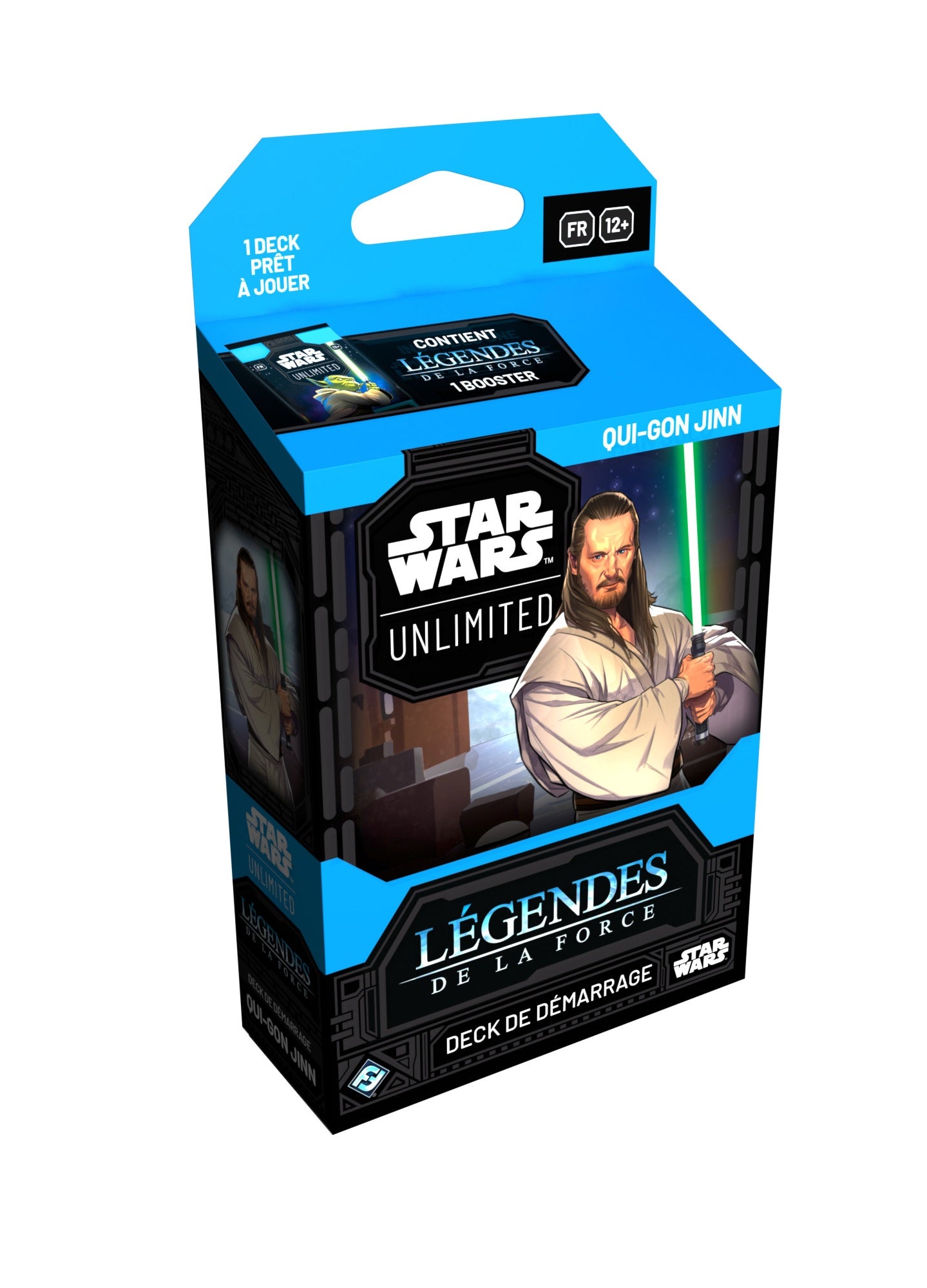 Star Wars Unlimited JCC - Display de Deck de Démarrage Légendes de la Force Qui-Gon Jinn et Darth Maul (6x decks)