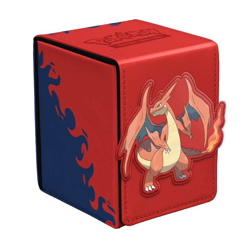 Ultra Pro - Pokémon JCC - Boîte de deck Premium Alcove Flip Méga-Dracaufeu Y