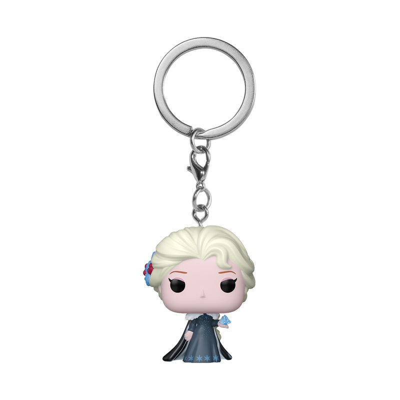 Funko Pocket Pop! Keychain: Disney Princess Holiday 2025 - Elsa
