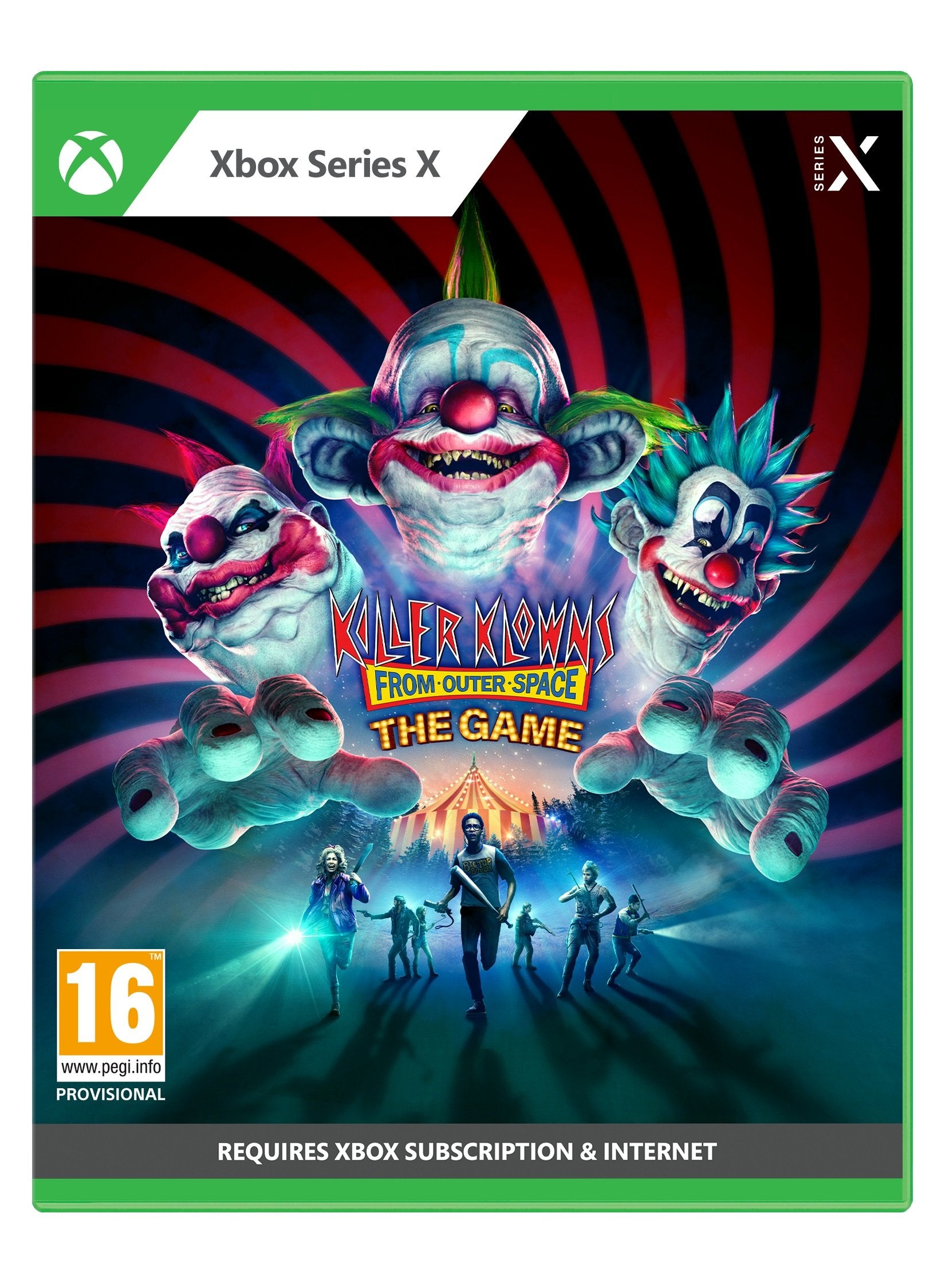Killer Klowns from Outer Space : The Game - flash vidéo