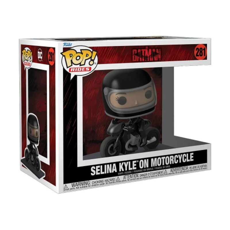 Funko Pop! Rides Deluxe: The Batman - Selina Kyle on Motorcycle ENG Merchandising