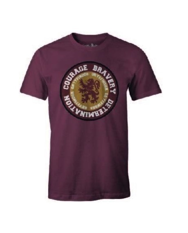 Harry Potter - Courage Gryffindor Brique T-Shirt XL