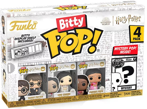 Funko Bitty Pop! 4-Pack: Harry Potter - Harry Potter - flash vidéo