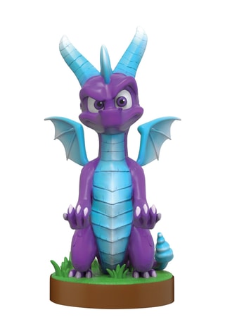 Cable Guys - Spyro le Dragon - Spyro Glace Support Chargeur pour Téléphone et Manette - flash vidéo