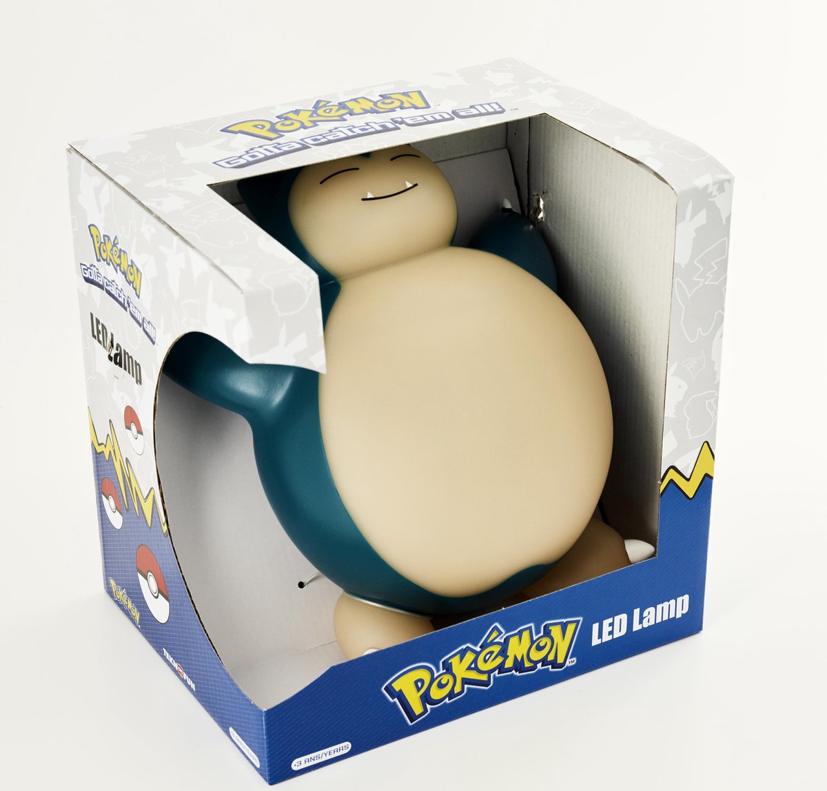Pokémon - Lampe LED sans fil Ronflex 25cm