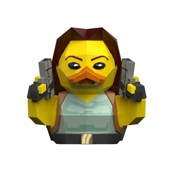TUBBZ Canard de bain - Tomb Raider - Retro Lara Croft (Édition standard) - flash vidéo