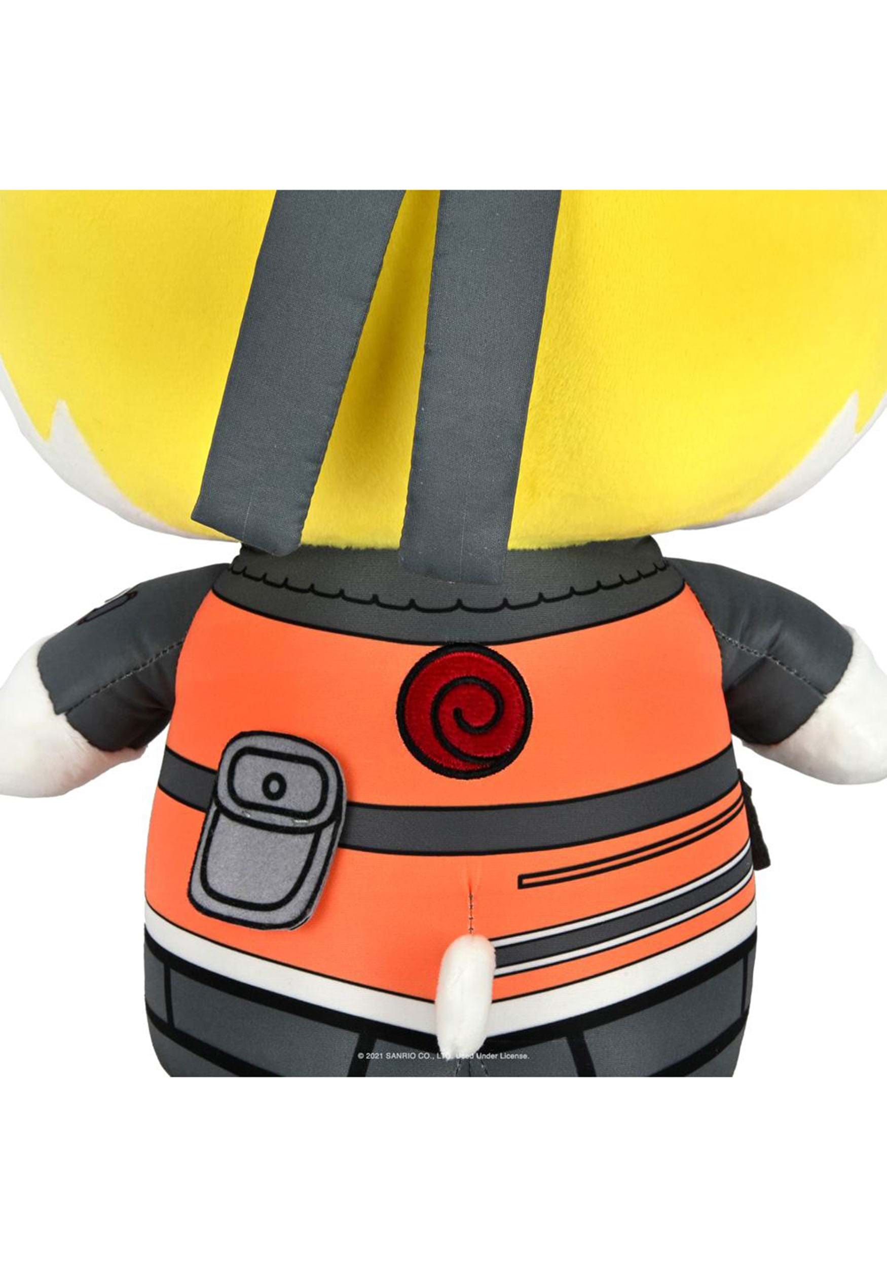 Naruto Shippuden - Naruto Uzumaki X Hello Kitty Peluche 20cm