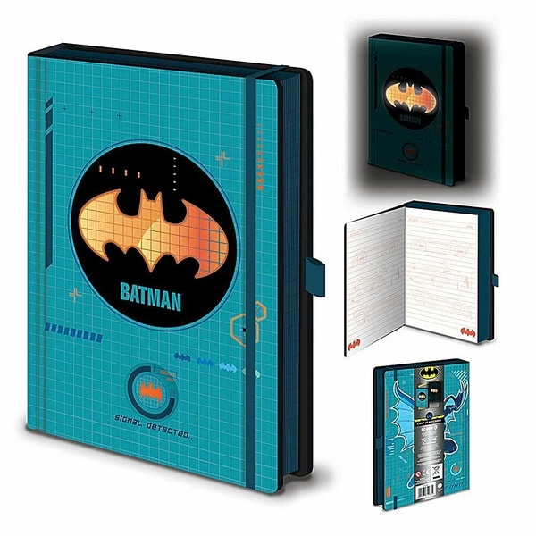 DC Comics - Batman - Cahier Premium A5 Lumineux (Bat Tech) - flash vidéo