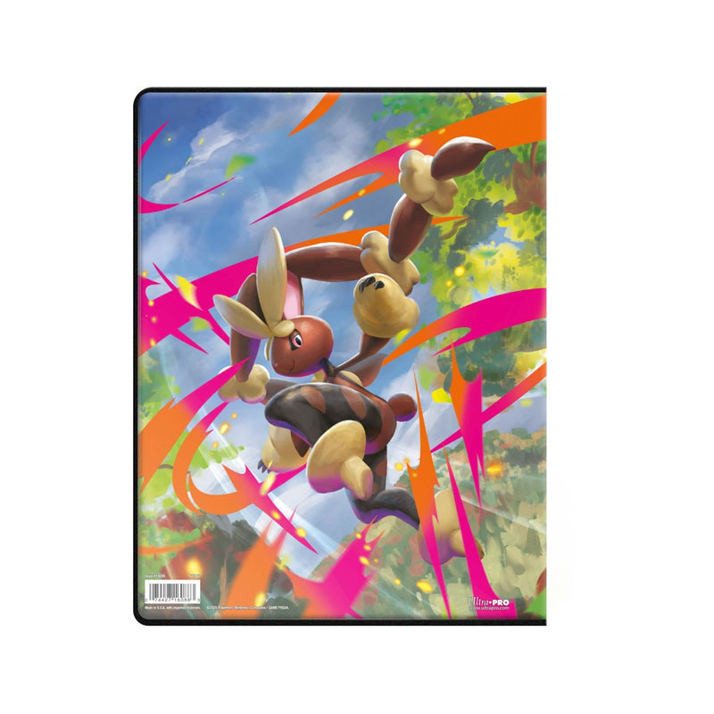 Ultra Pro - Pokémon JCC - Méga-Évolution - Portfolio à 9 pochettes Flammes Fantasmagoriques