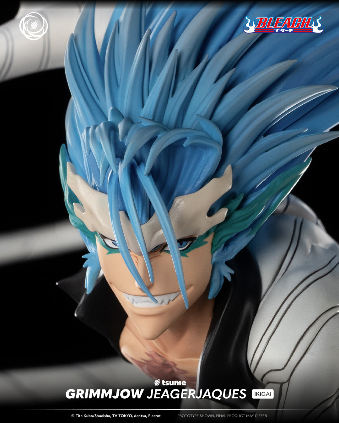 Tsume Art - IKIGAI 1/6 - Bleach - Grimmjow Jaggerjack Statue 36cm