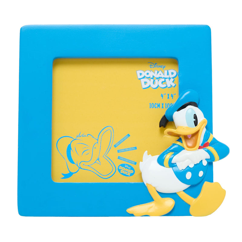 Disney - Cadre photo en résine Donald Duck