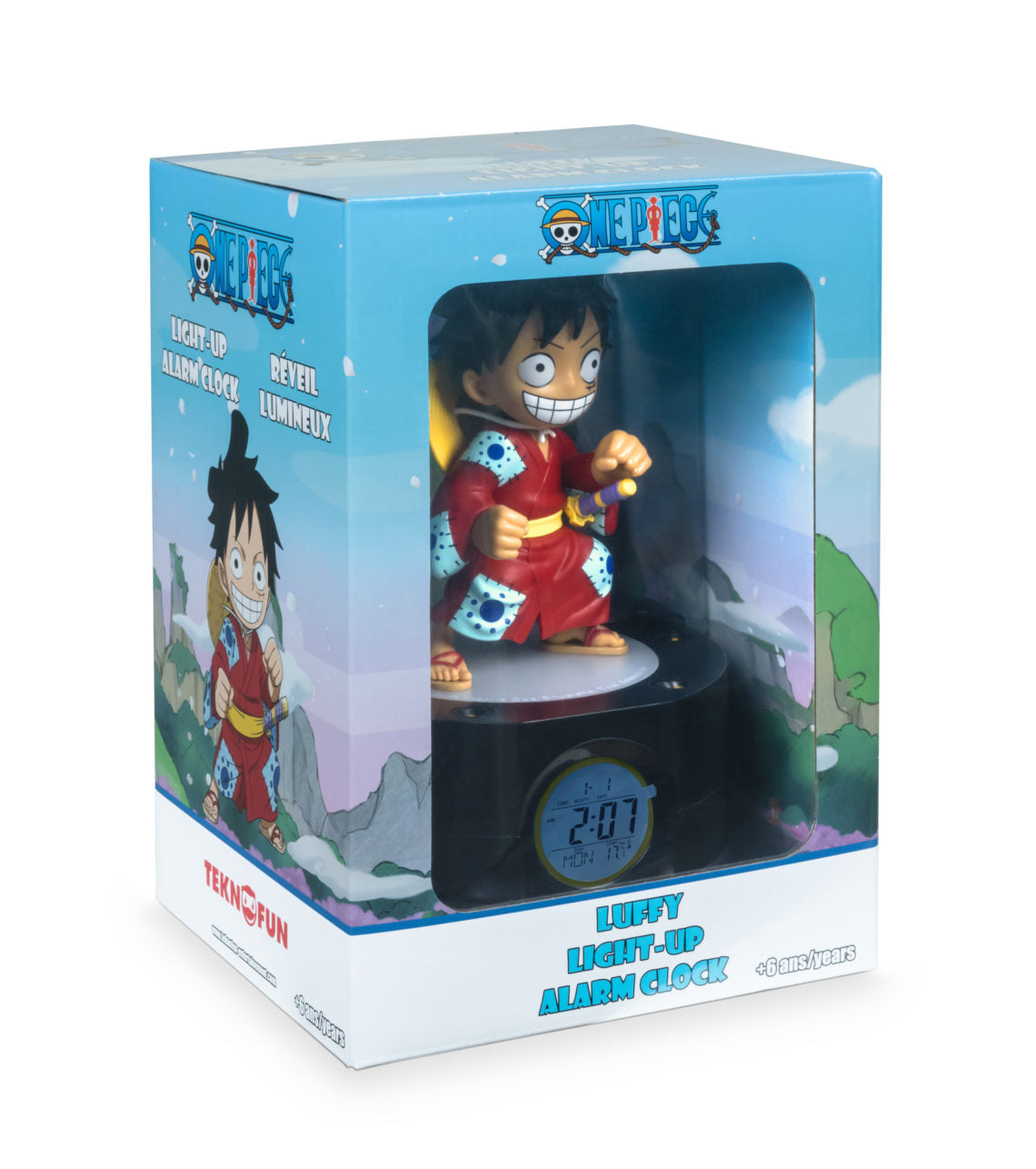 One Piece - Réveil et Lampe Wano Kuni Luffy