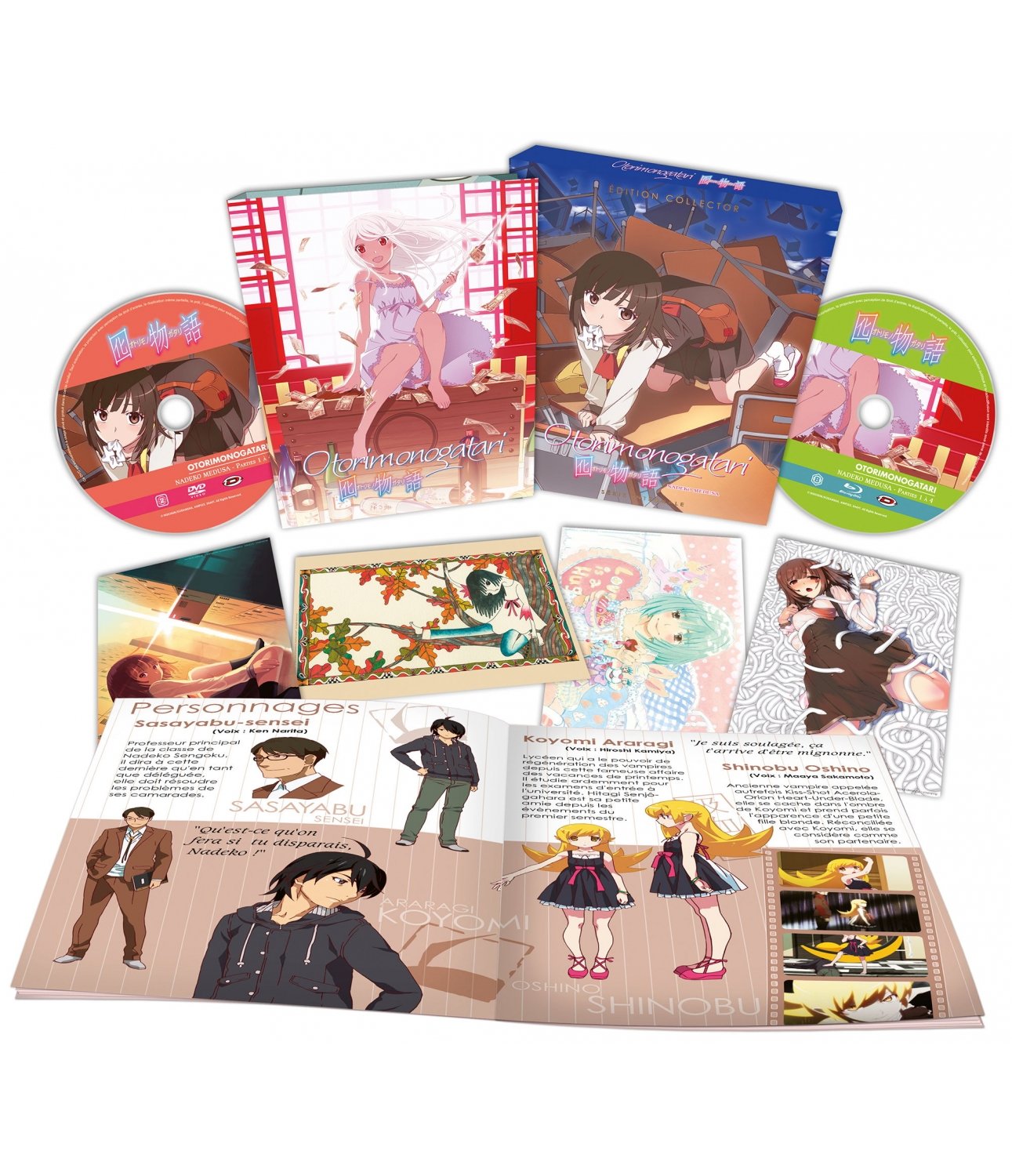 Otorimonogatari - Intégrale (3ème Arc de Monogatari s2) - Combo DVD + Blu-ray