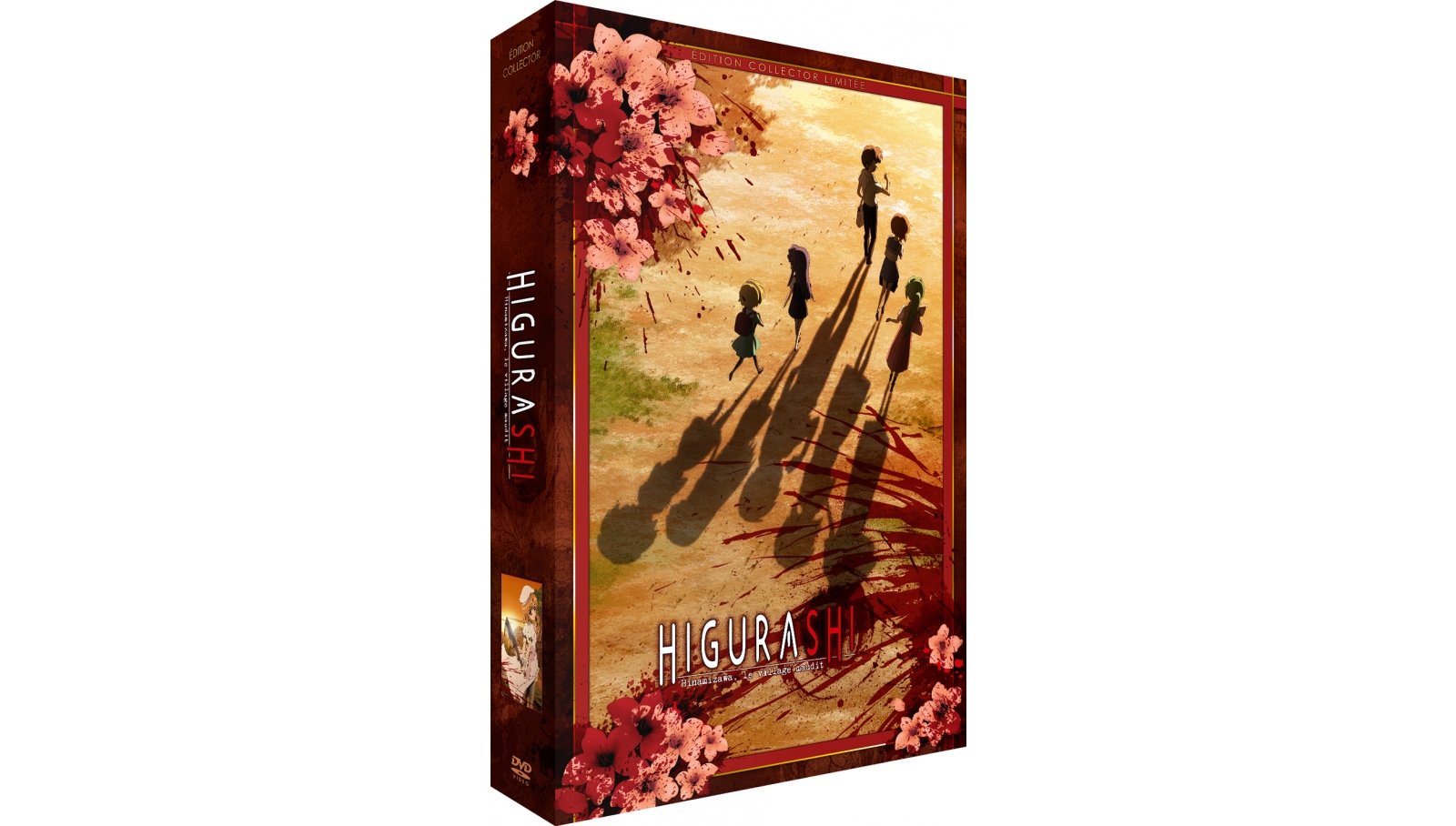 Higurashi : Hinamizawa, le village maudit - Intégrale (2 saisons + 5 OAV) - Edition collector limitée - Coffret A4 DVD