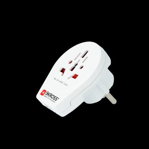 Skross Country Adapter World to Europe USB Charger - flash vidéo