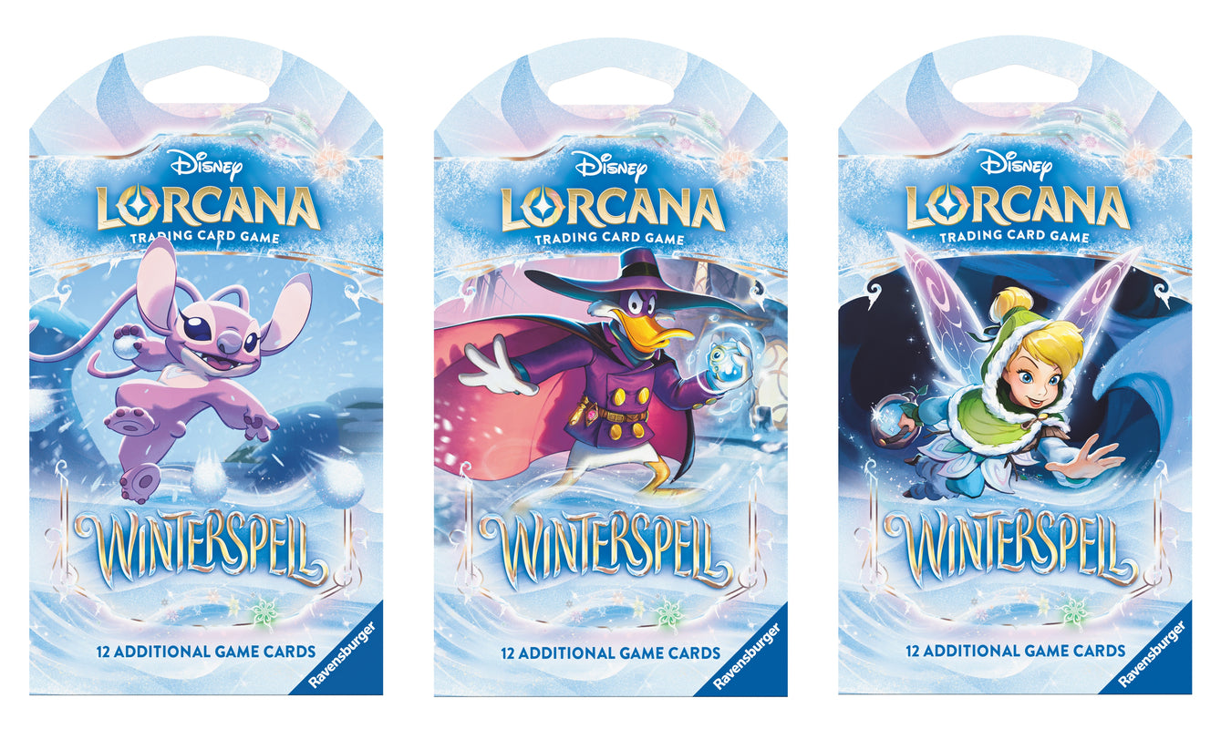 Disney Lorcana TCG: Winterspell - Blister Booster (1x random cardboard blister)