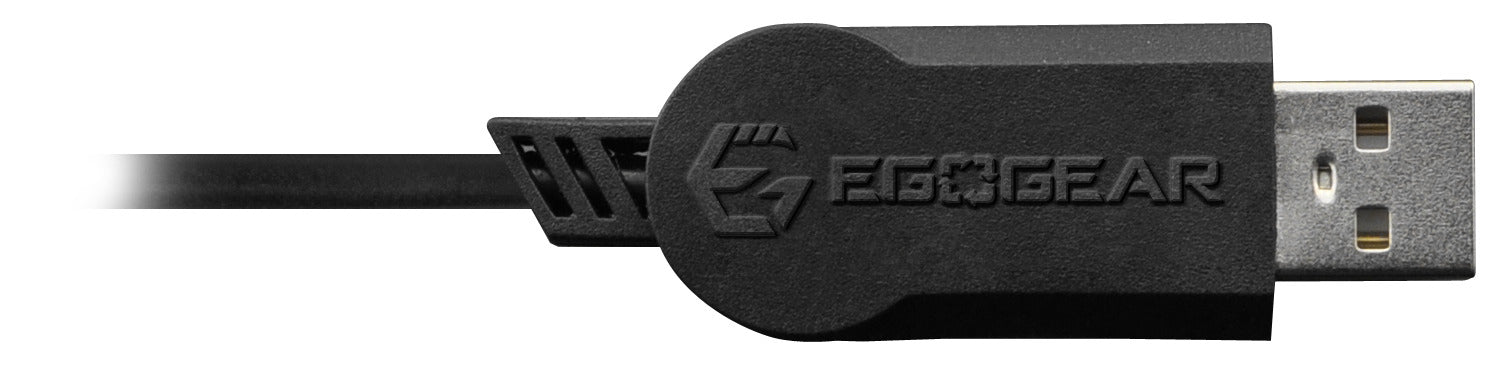 EgoGear - Câble 7 en 1 RGA7 avec adaptateur secteur (UE) Noir