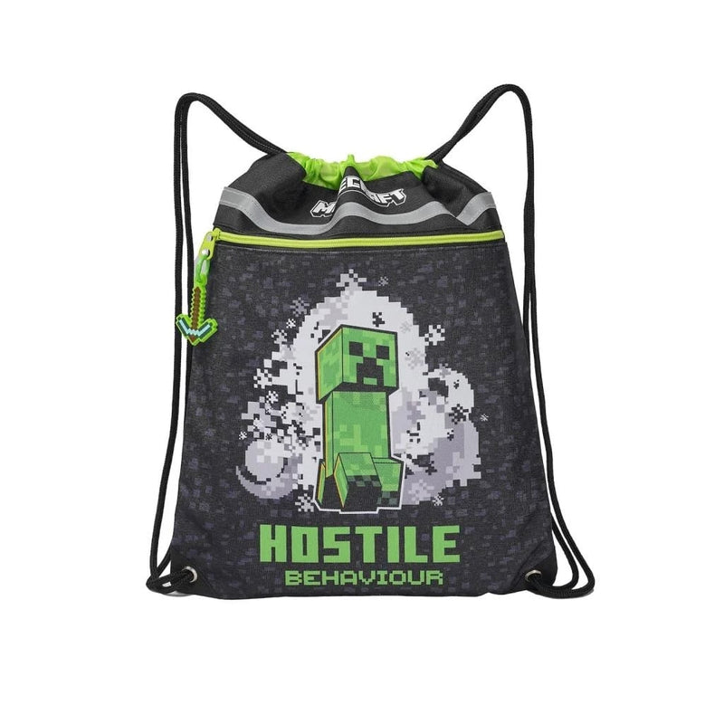 Minecraft - Sac à dos à cordons "Hostile Behavior"