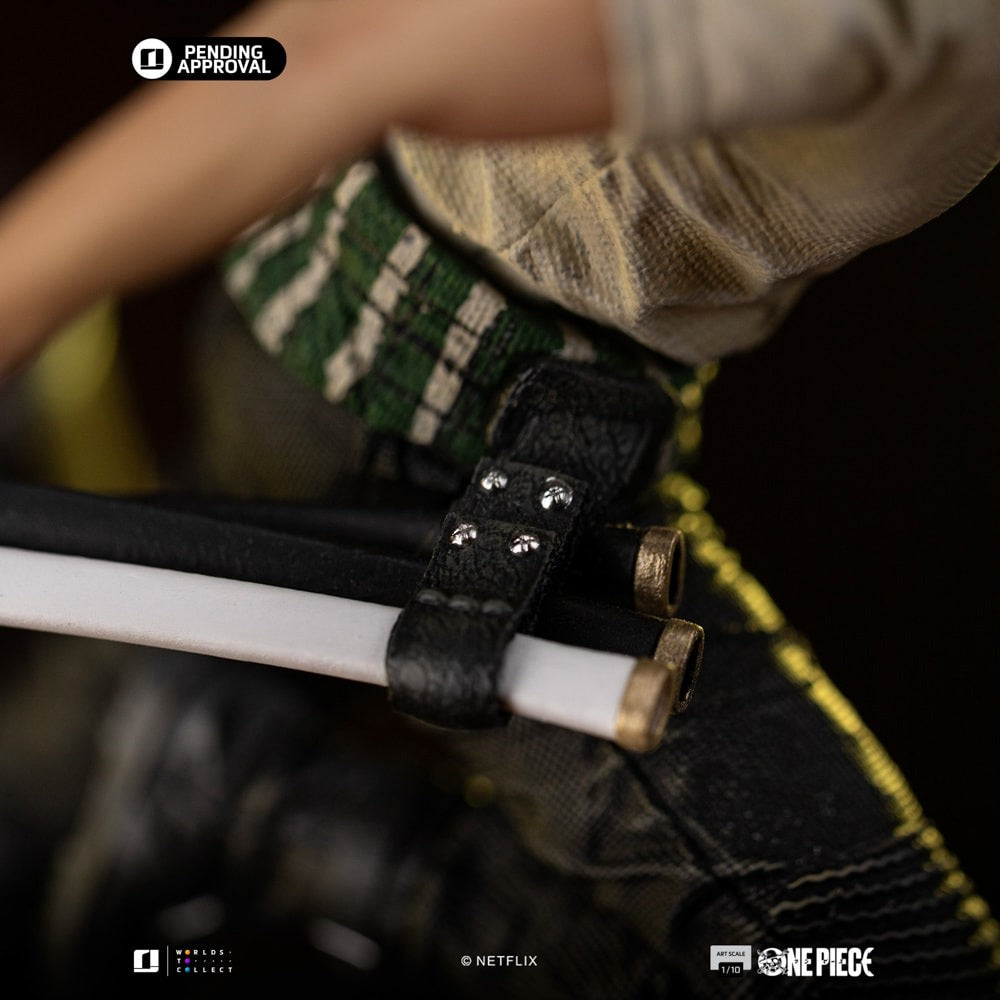 Iron Studios - Art Scale 1/10 - Netflix: One Piece - Roronoa Zoro Statue 19cm