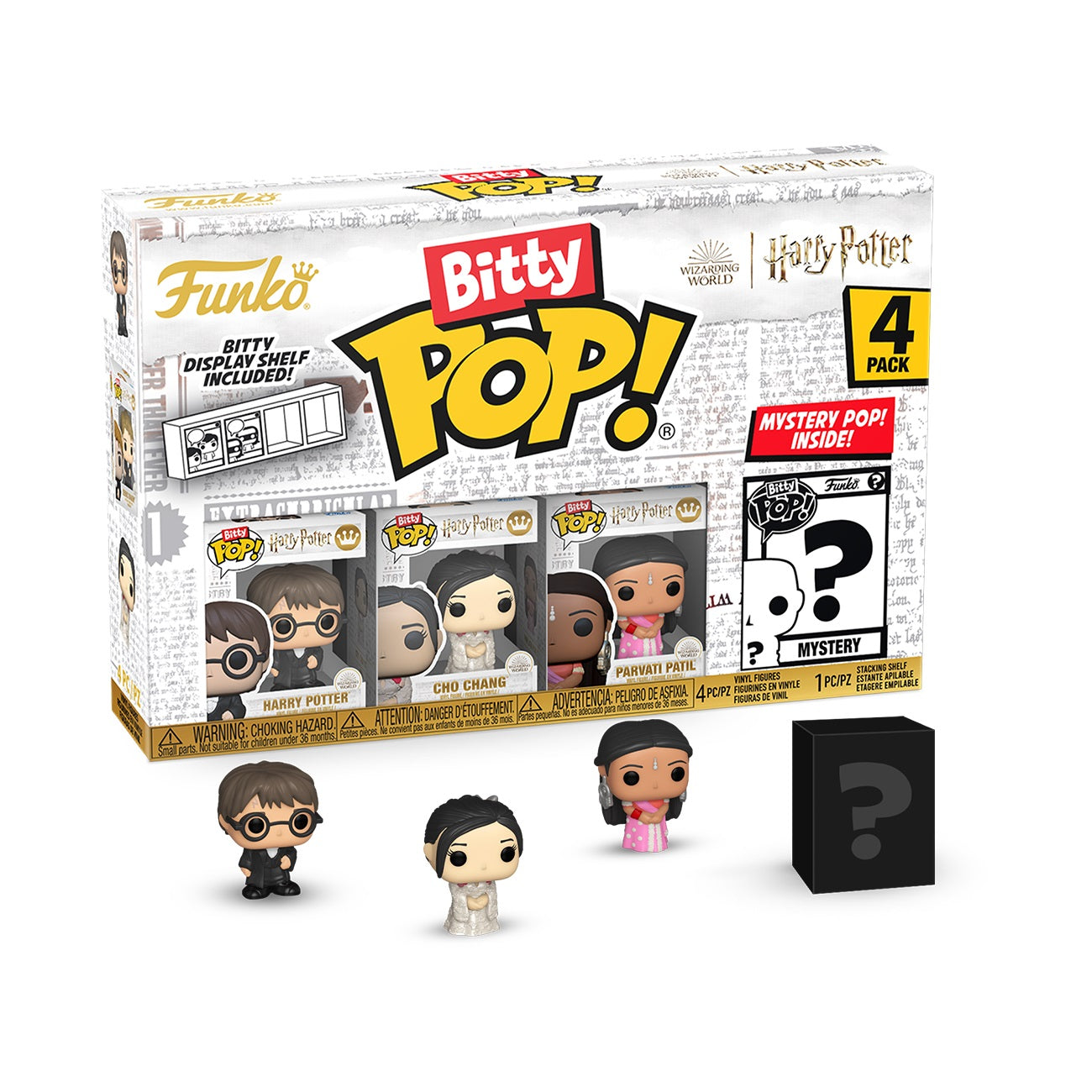 Funko Bitty Pop! 4-Pack: Harry Potter - Harry Potter - flash vidéo